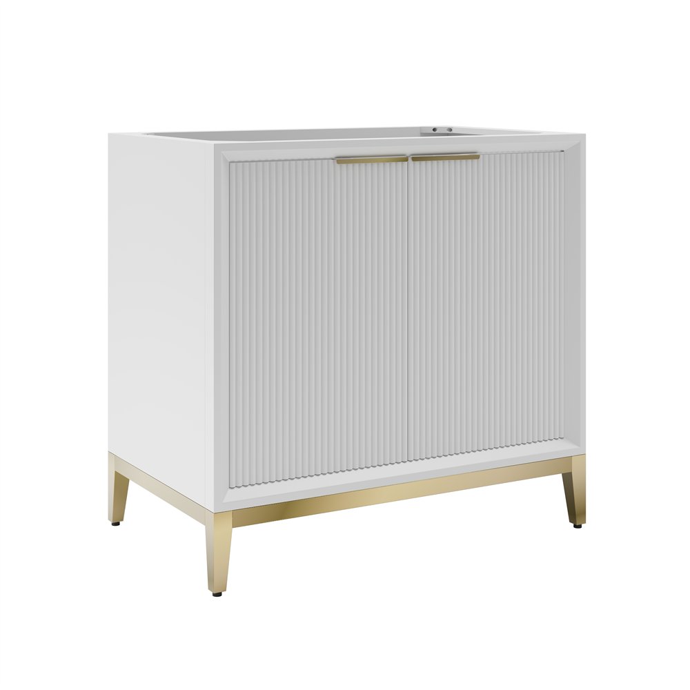 Kensington Fluted Freestanding Bathroom Vanity